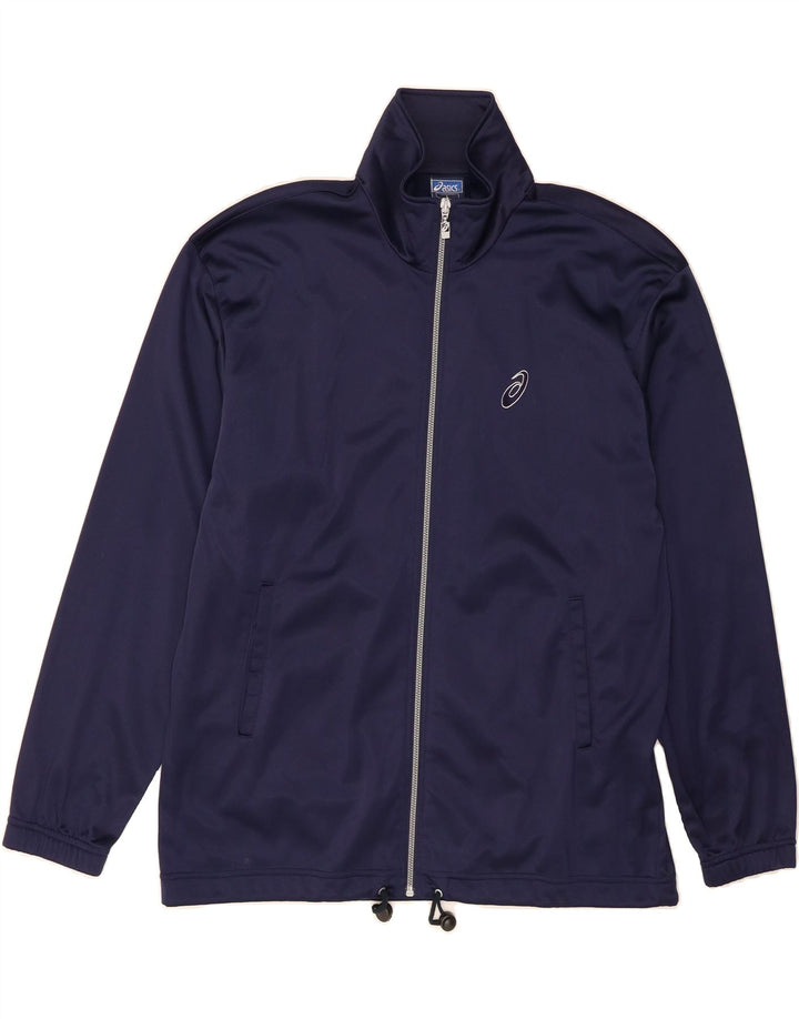 OASIS Mens Tracksuit Top Jacket Large Navy Blue Polyester Vintage Oasis and Second-Hand Oasis from Messina Hembry 