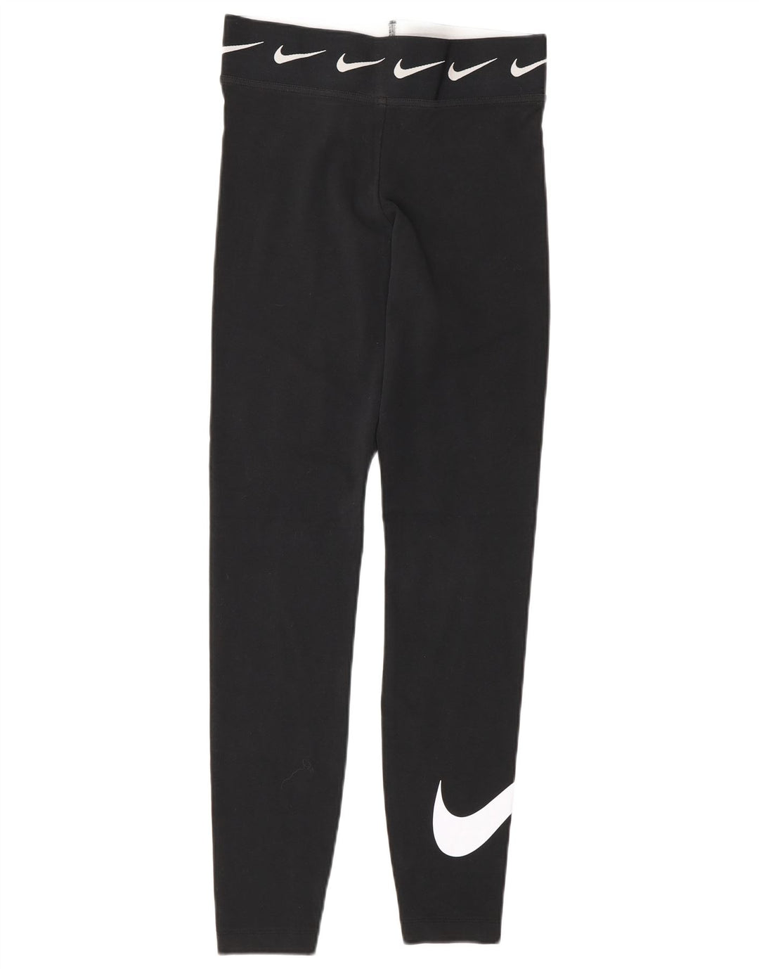 Damskie legginsy Nike Graphic UK 10, małe, czarne, bawełniane