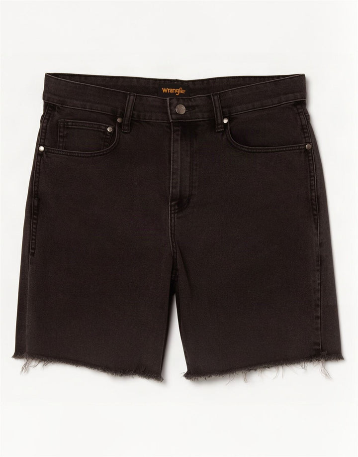 Męskie spodenki jeansowe Wrangler W34, duże, czarne