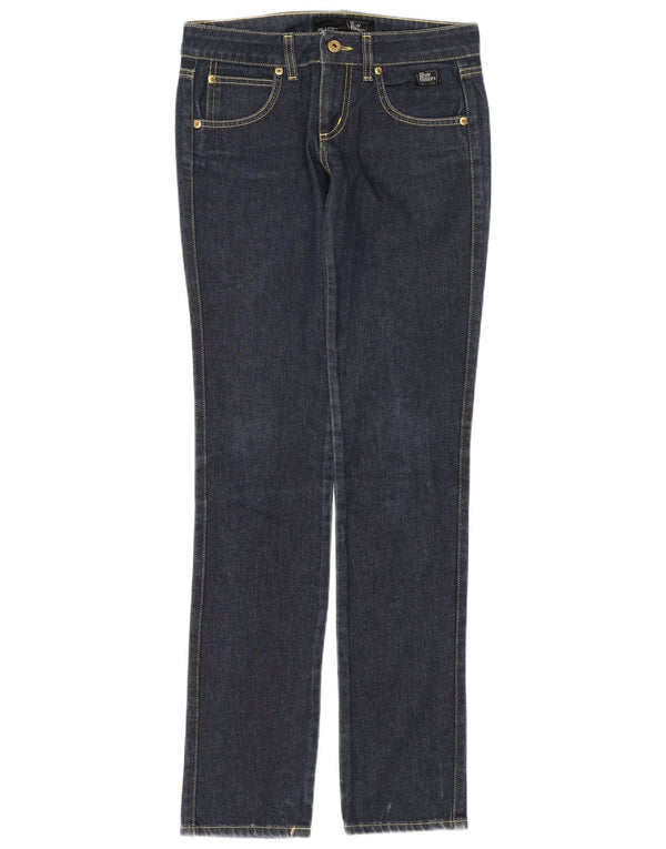 Jeansy damskie Roy Rogers De Luxe Slim IT 38 XS W24 L32 Granatowa bawełna