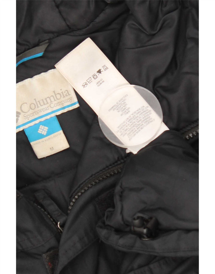 Męska kurtka Anorak z kapturem Columbia Graphic UK 38 Średni czarny nylon