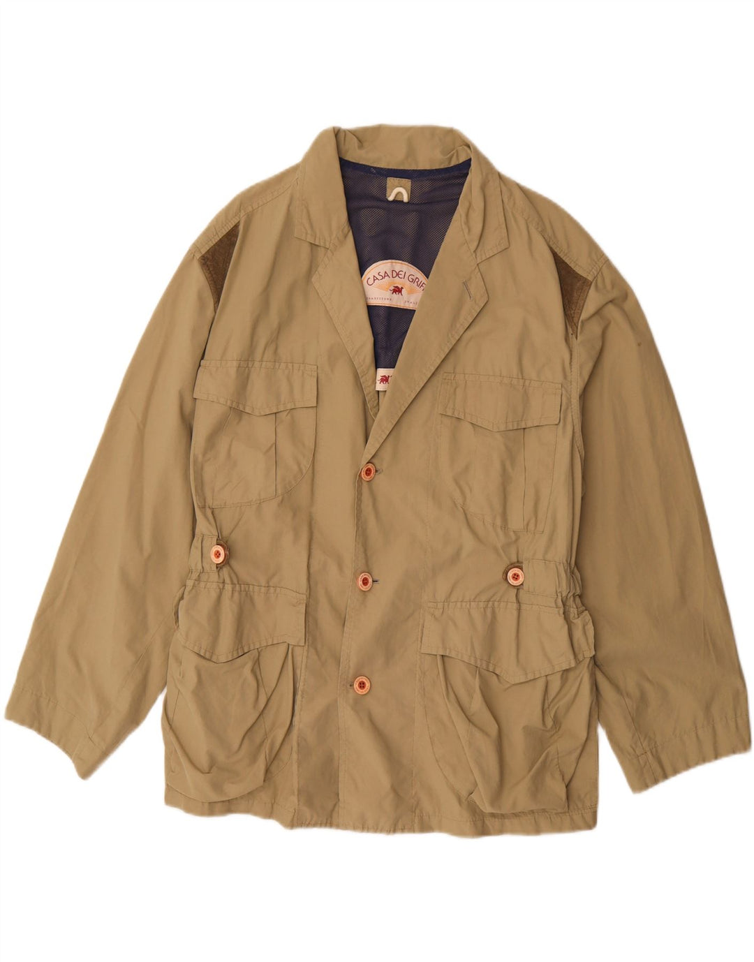 Męska kurtka użytkowa VINTAGE UK 42 XL, beżowa