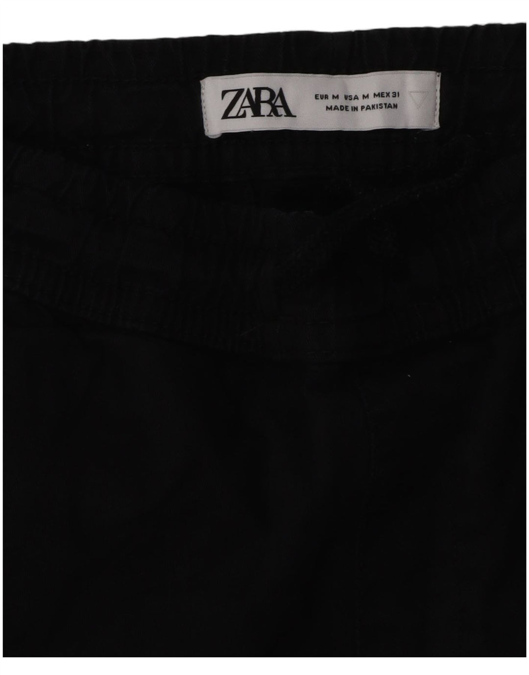 Męskie spodnie dresowe Zara Joggers w kolorze średniej czerni