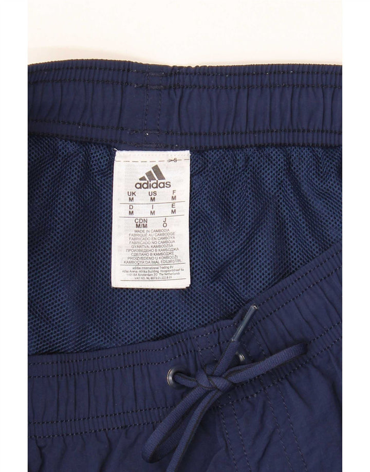 Męskie spodenki sportowe Adidas, średni granatowy nylon