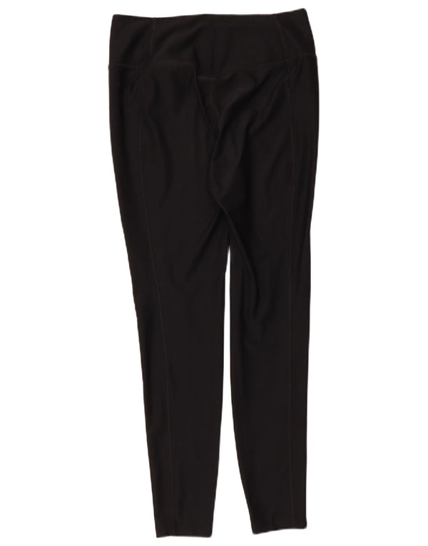 Damskie legginsy NIKE Dri Fit UK 14, średni czarny poliester