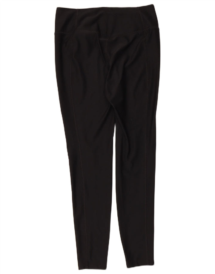 Damskie legginsy NIKE Dri Fit UK 14, średni czarny poliester