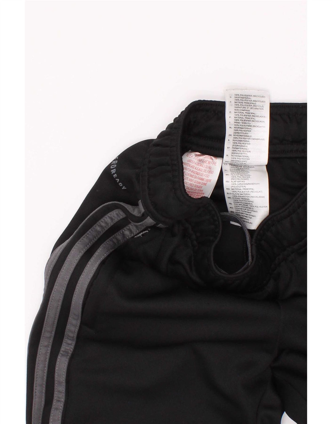 Chłopięce spodnie dresowe Adidas Aeroready 9-10 lat, czarny poliester