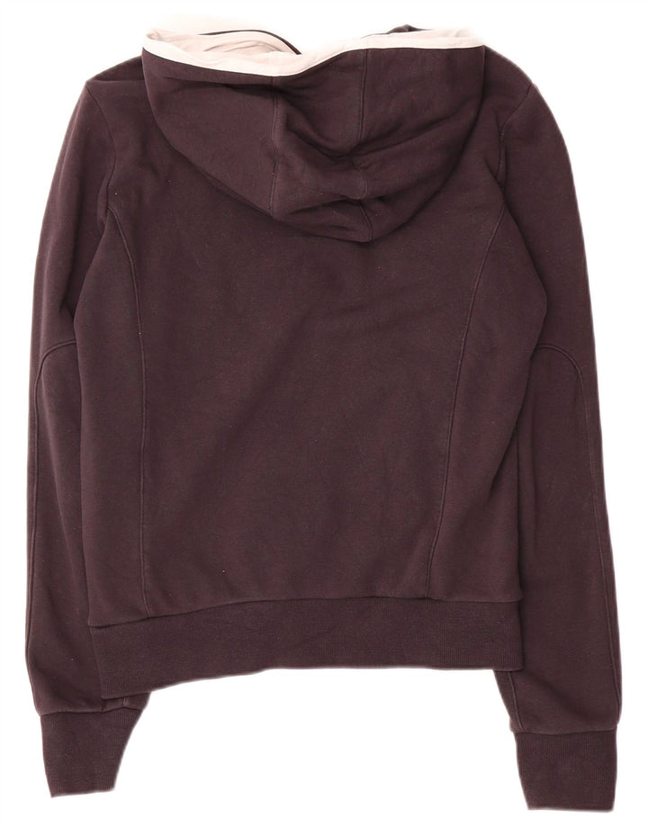 Damski sweter z kapturem i zapinaną na guziki Bikkembergs UK 14, średnia czarna bawełna