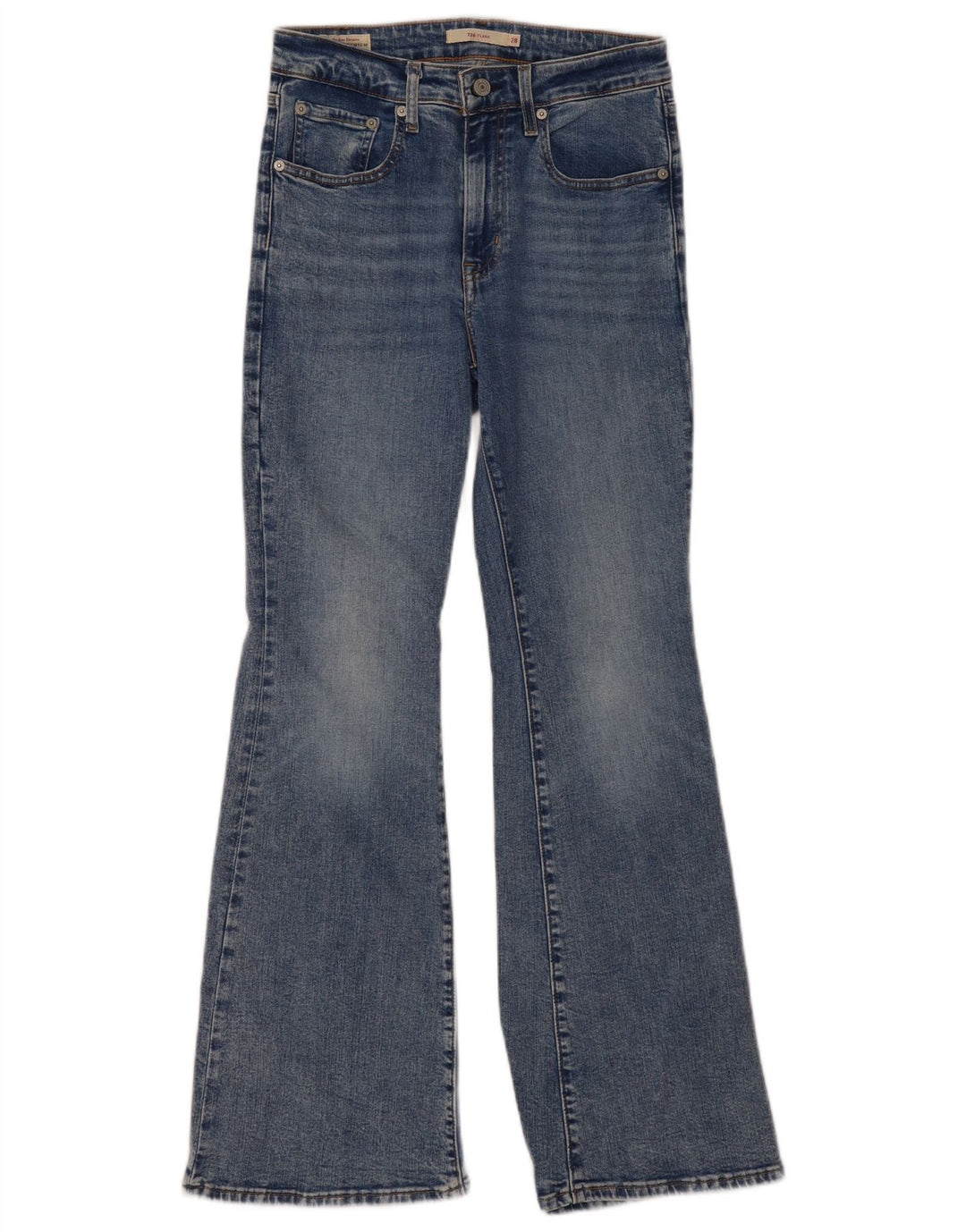 Damskie jeansy rozkloszowane Levi's W28 L30 Niebieskie