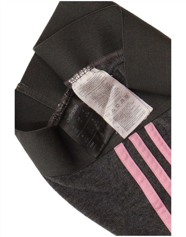 Legginsy damskie ADIDAS UK 4/6 XS Szara bawełna