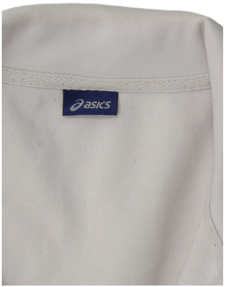 Męska bluza dresowa Asics XL, czarny poliester z blokami kolorów