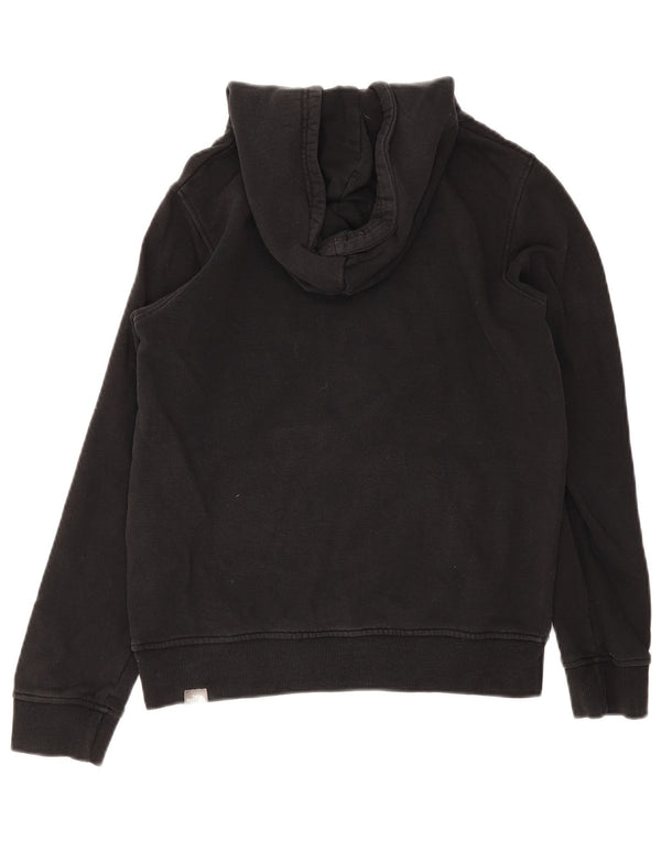 Dziewczęcy sweter z kapturem The North Face z grafiką, 13-14 lat XL, czarny, bawełniany