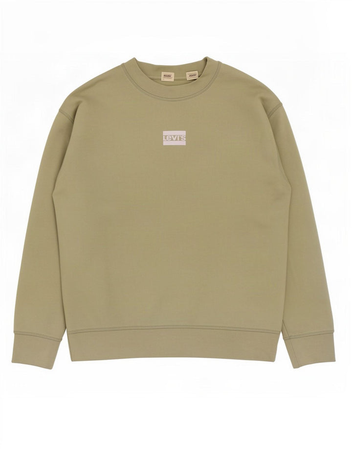Męski sweter Levi's, średniej wielkości, zielony, bawełniany