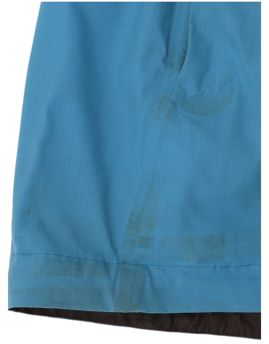 Męska kurtka przeciwdeszczowa Patagonia z kapturem UK 38 Średni niebieski nylon