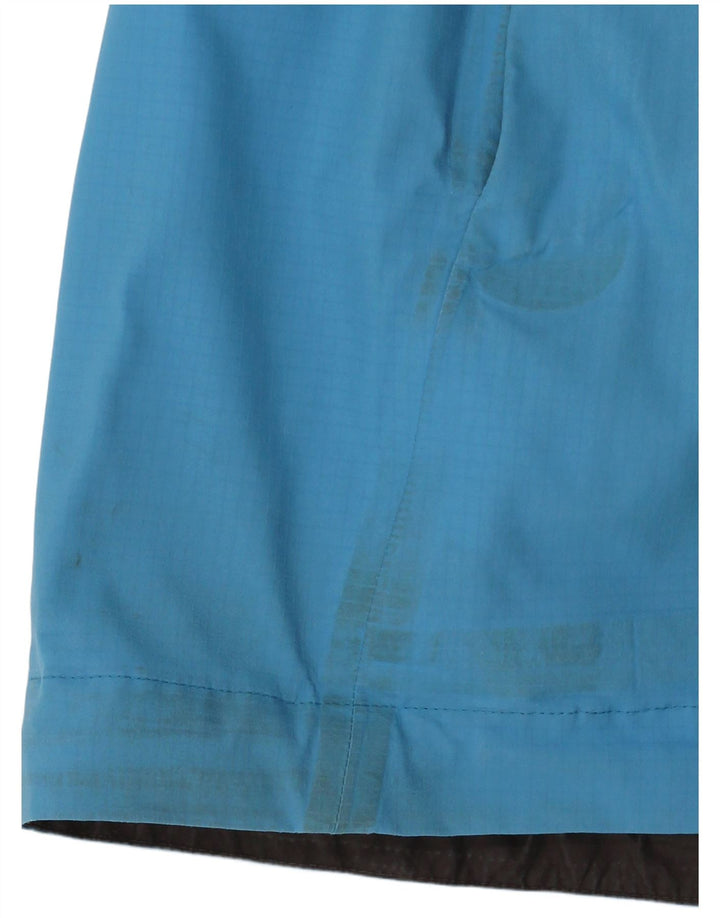 Męska kurtka przeciwdeszczowa Patagonia z kapturem UK 38 Średni niebieski nylon