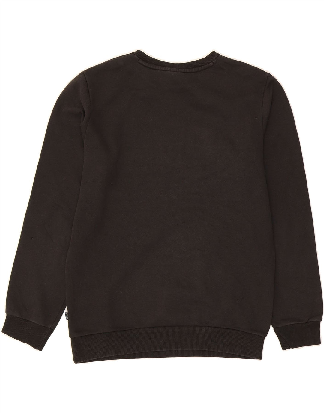 PUMA Mens Graphic Sweatshirt Jumper Small Black Vintage Puma and Second-Hand Puma from Messina Hembry 