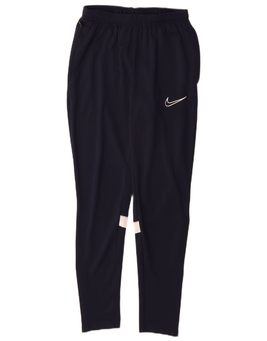 Męskie spodnie dresowe Nike, średni granatowy, poliester z blokami kolorów
