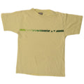 Chłopięcy T-shirt z grafiką Nike, 10-11 lat, średni żółty, bawełniany