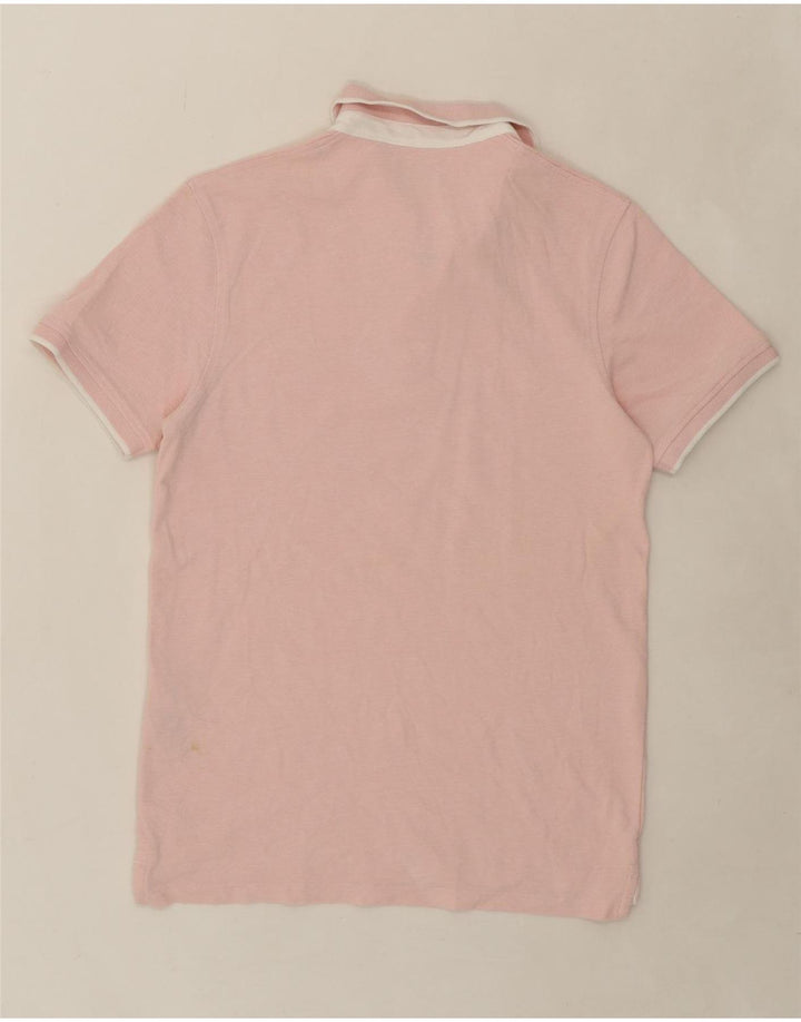 JACK & JONES Mens Polo Shirt Large Pink Cotton Vintage Jack & Jones and Second-Hand Jack & Jones from Messina Hembry 