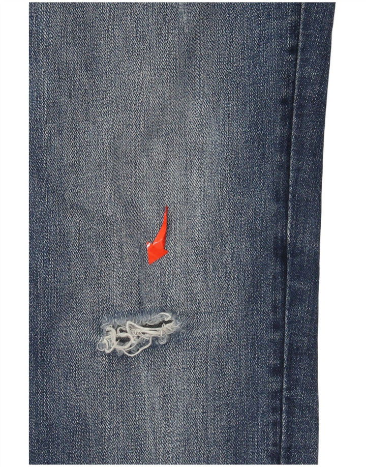 Damskie jeansy Skinny Desigual W28 L27 Niebieskie