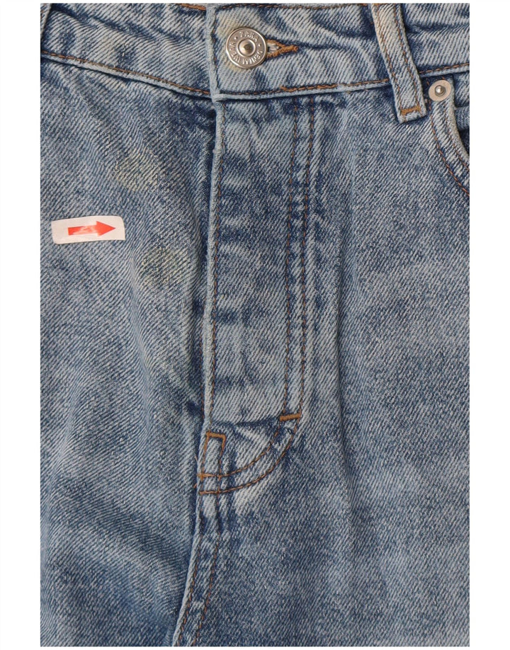 Luźne jeansy damskie Zara EU 38 Small W28 L27 Niebieskie
