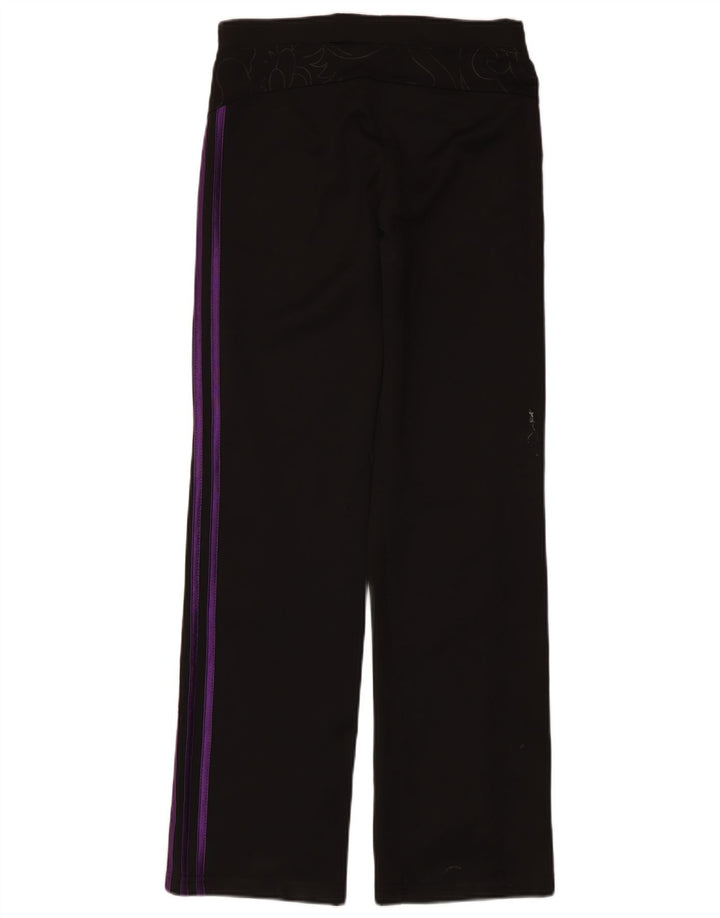 Damskie legginsy Adidas Graphic UK 14, duże, czarne, poliestrowe