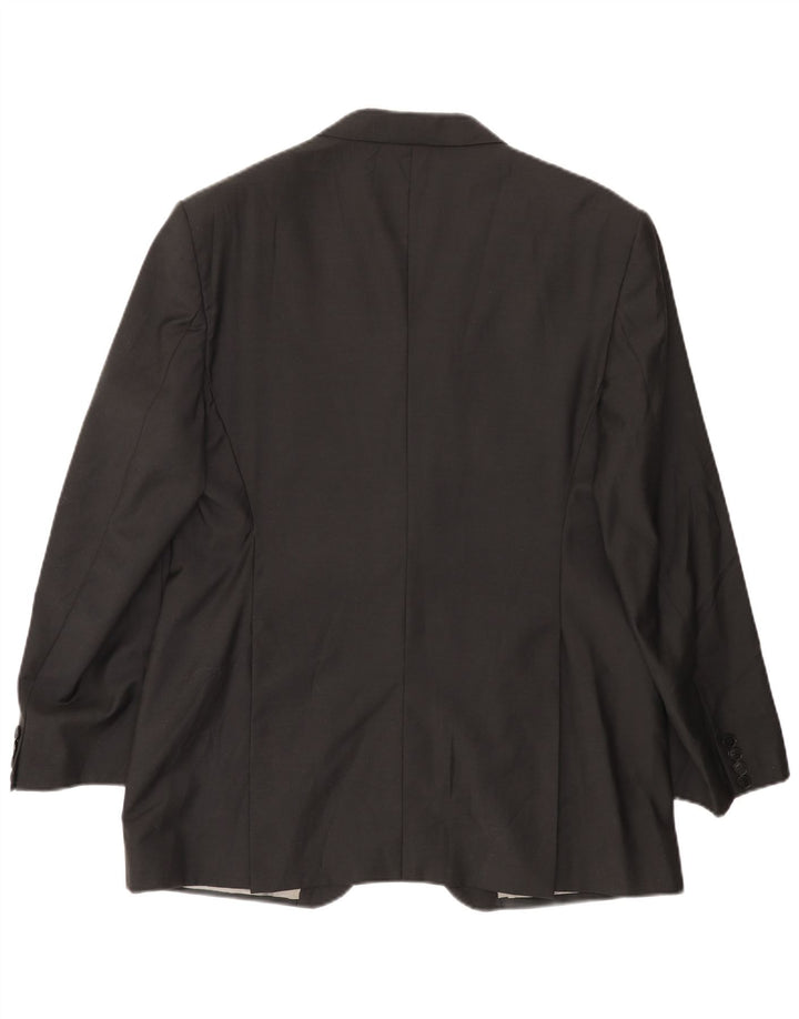 Męska marynarka Ferre Ittierre zapinana na 2 guziki IT 60 5XL Szara wełna