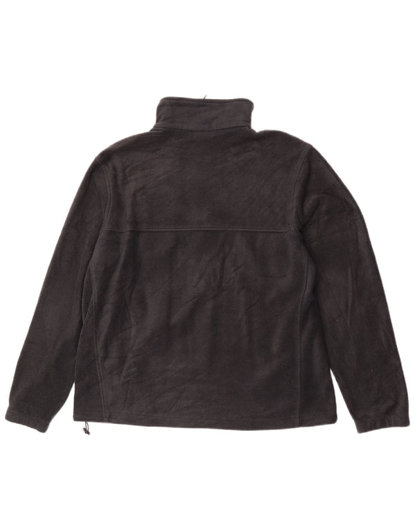 Męska kurtka polarowa Columbia UK 42 XL, czarna, poliestrowa