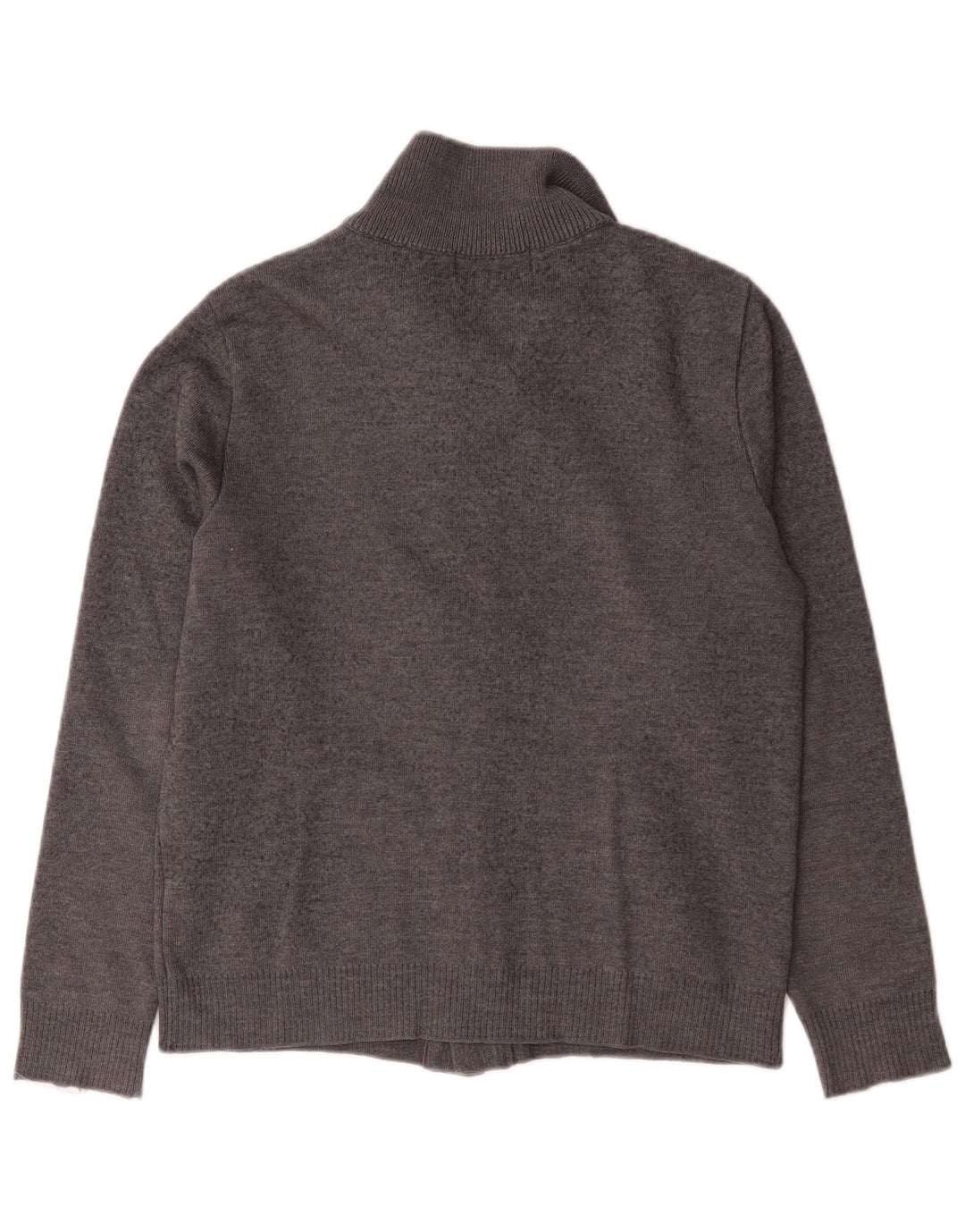 Męski sweter Zara, duży, szary, wełniany
