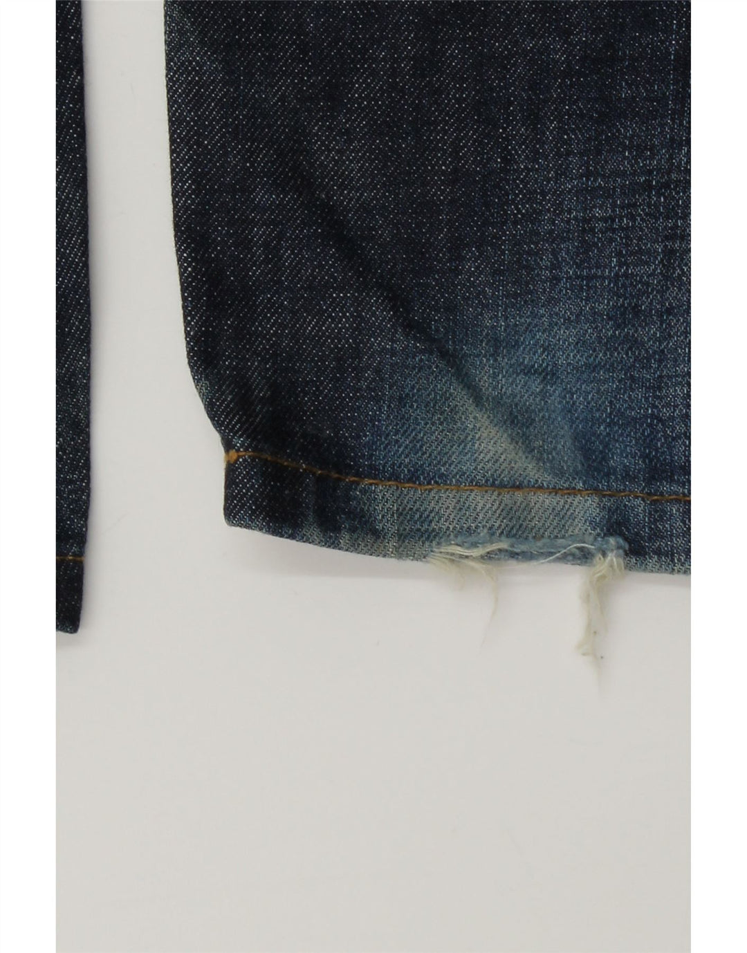 Męskie jeansy slim fit Fat Face W32 L34 Granatowa bawełna
