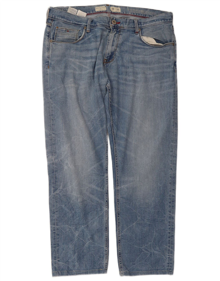 Męskie dżinsy Tommy Hilfiger Bleecker Slim W36 L28 Niebieska bawełna