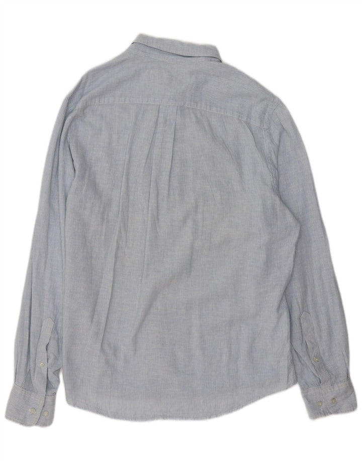 Koszula męska MURPHY & NYE XL, niebieska, bawełniana w prążki