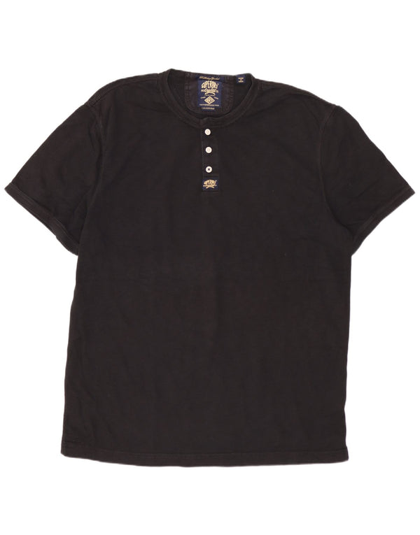 T-shirt męski SUPERDRY Top 3XL, czarny, bawełniany