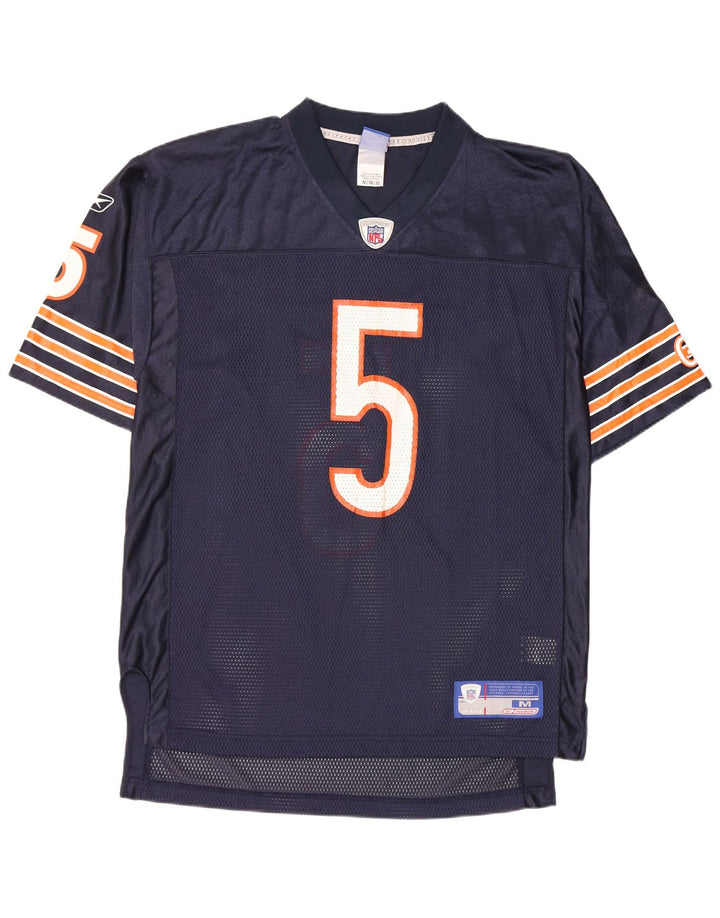 Męska koszulka Reebok NFL Graphic Top, średni granatowy nylon
