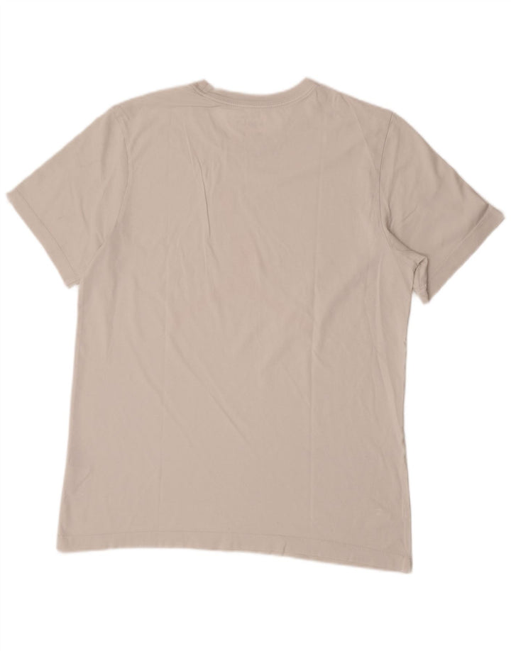 Męski T-shirt z grafiką Jordan, duży, biały, bawełniany