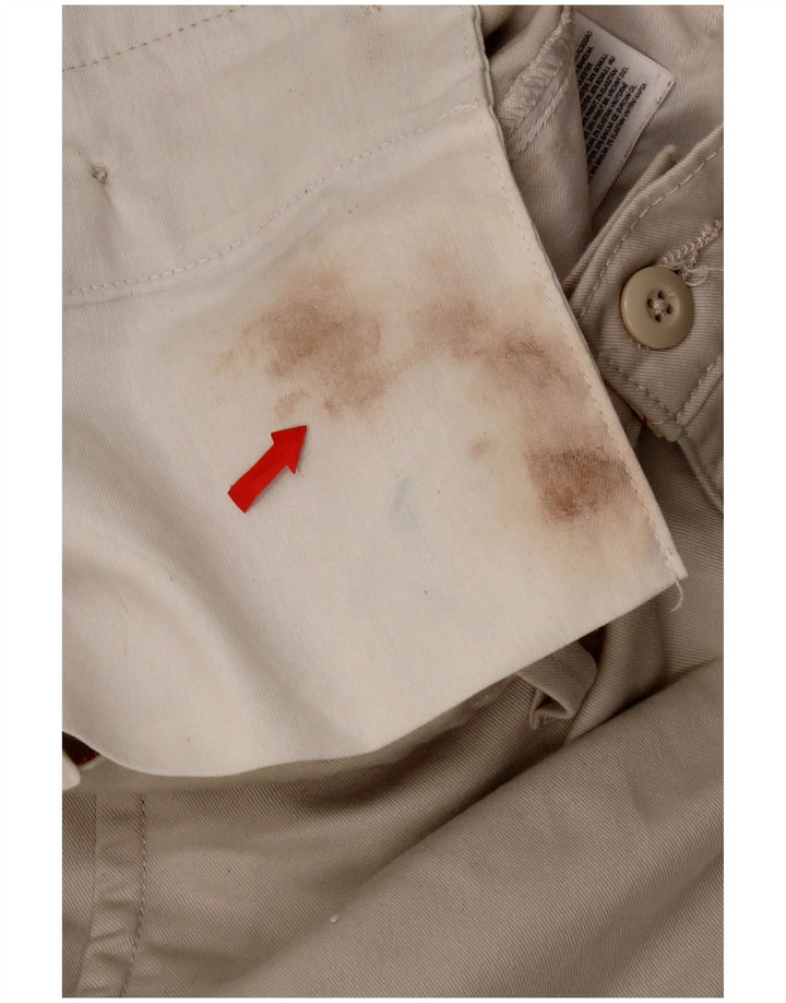Męskie spodnie chino o luźnym kroju Vans W30 L29 Beżowy poliester