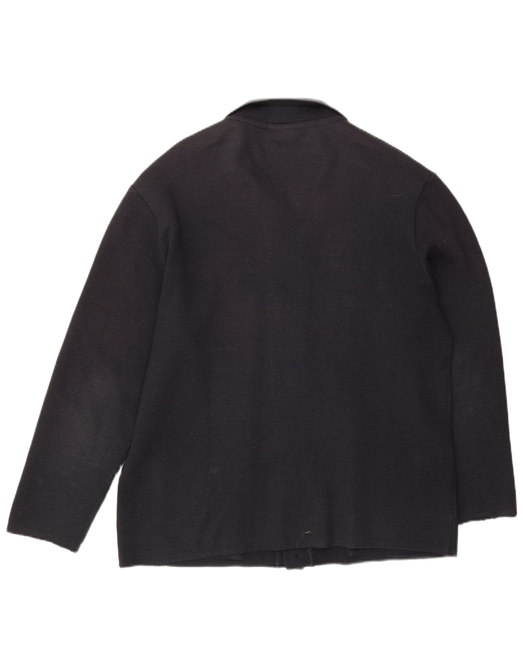 Lacoste Męski sweter kardigan IT 52 Duży granatowy wełniany
