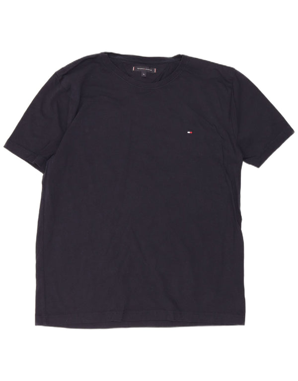 T-shirt męski Tommy Hilfiger Top XL, granatowy, bawełniany