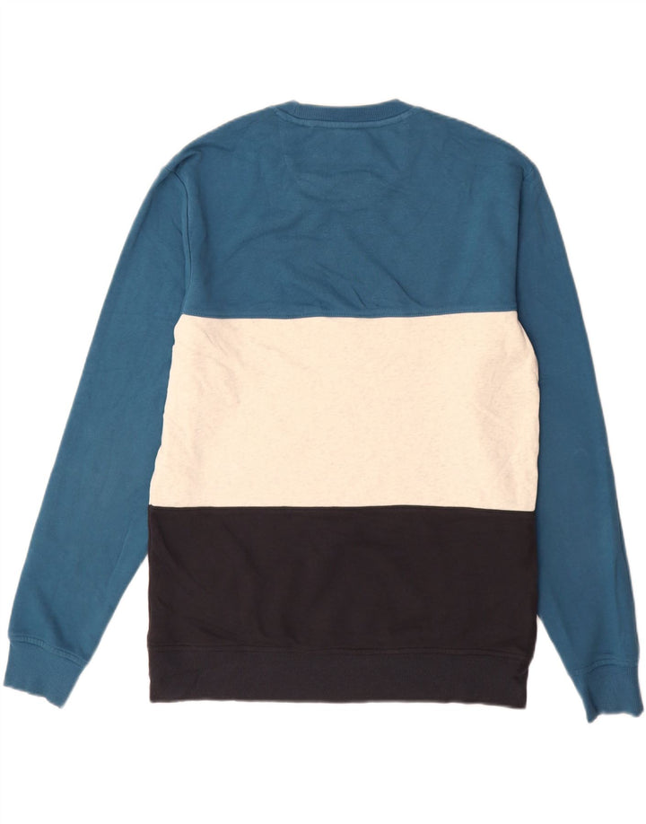 Męska bluza z kapturem Penguin, średnia, wielobarwna, bawełniana w paski