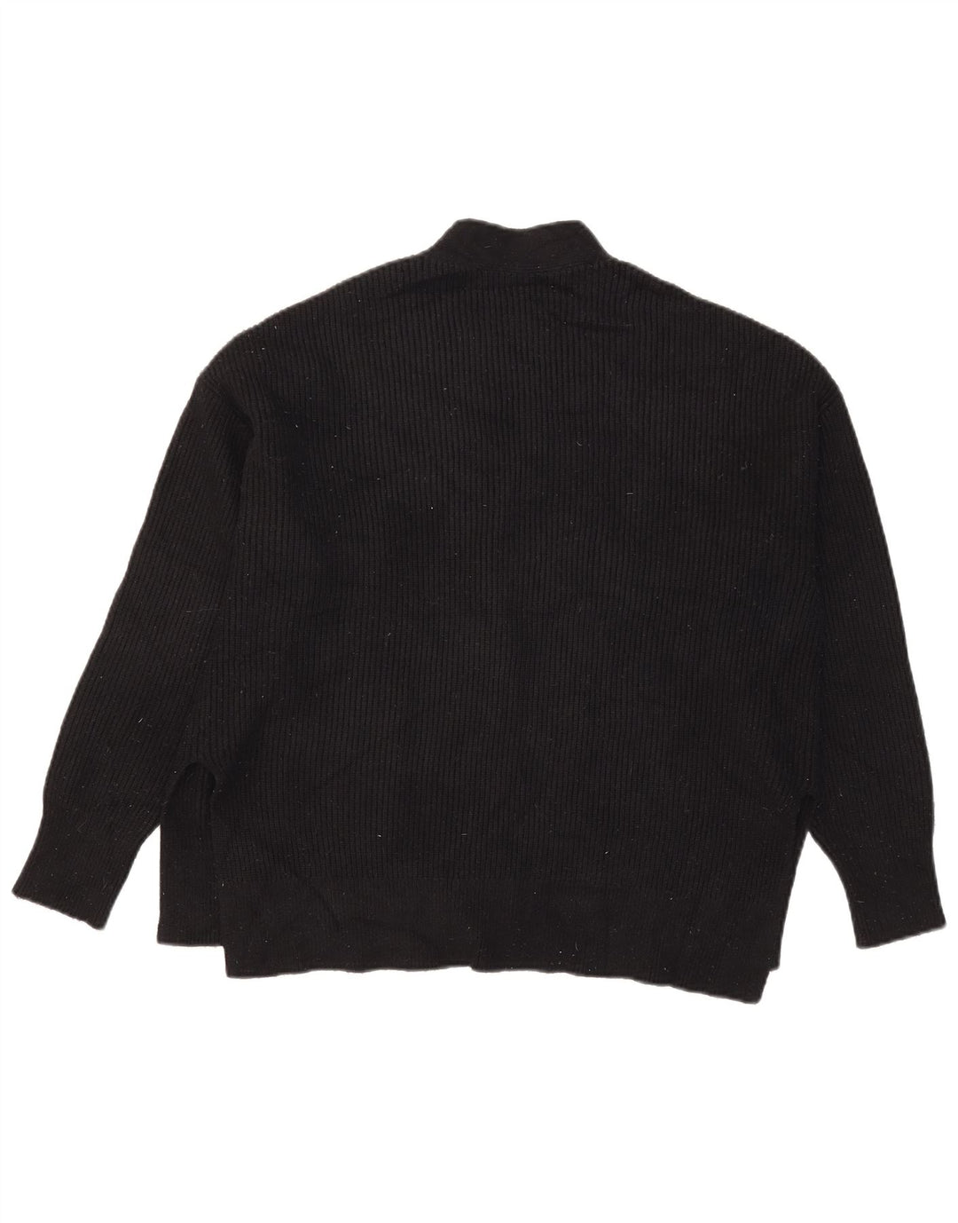 Damski sweter oversize Zara UK 14, średni czarny