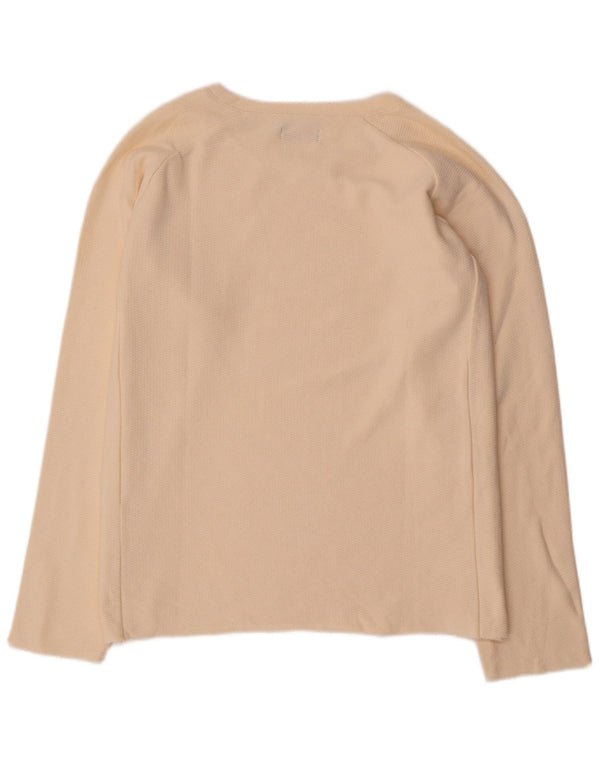 Męski top z długim rękawem Zara XL, beżowy