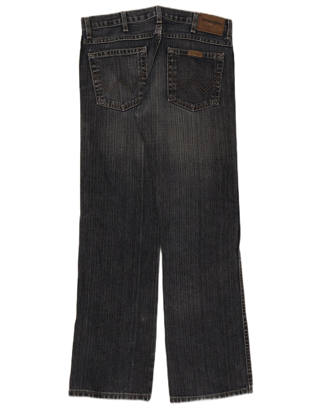 Męskie jeansy Bootcut Wrangler W31 L32, granatowe, bawełniane