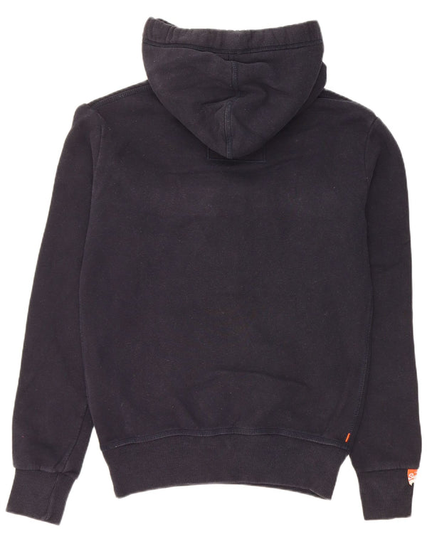 Męski sweter z kapturem Superdry XS, granatowy, bawełniany