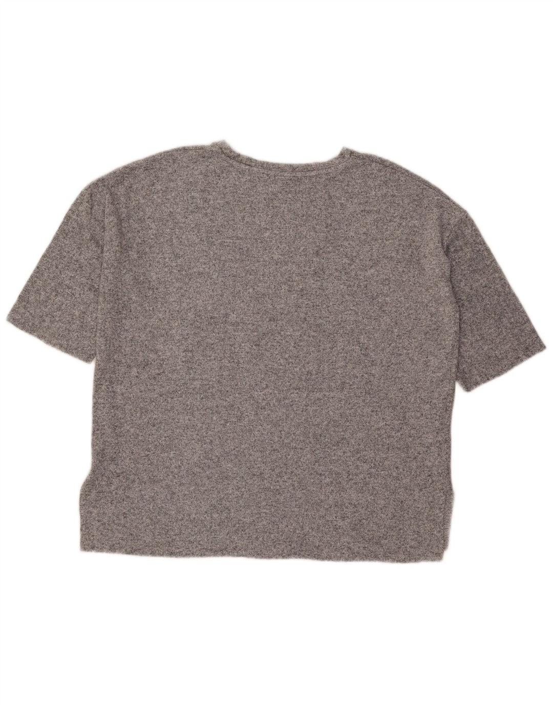 Damska koszulka oversize Zara Top UK 10 Small, szara, nakrapiana wiskoza