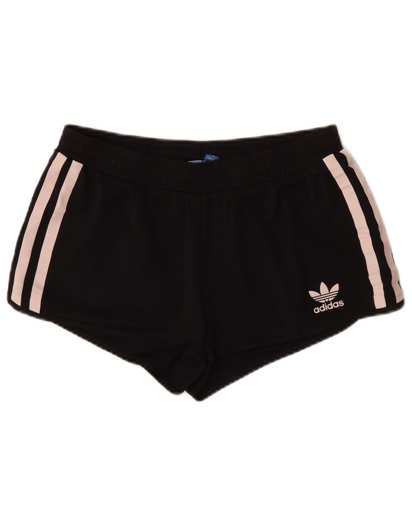 Damskie spodenki sportowe Adidas UK 14 LŚredni czarny poliester