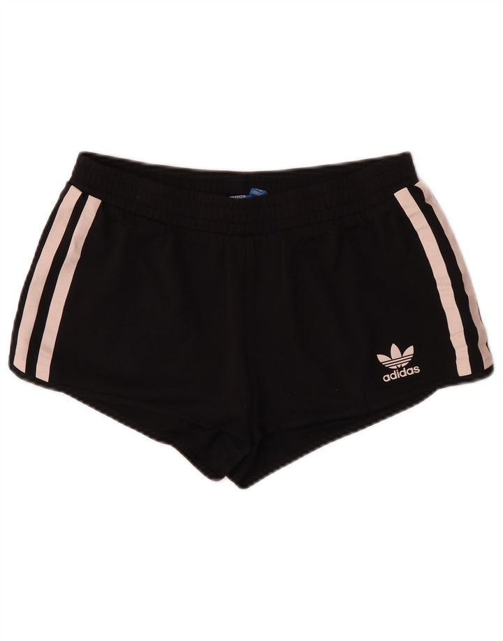 Damskie spodenki sportowe Adidas UK 14 LŚredni czarny poliester