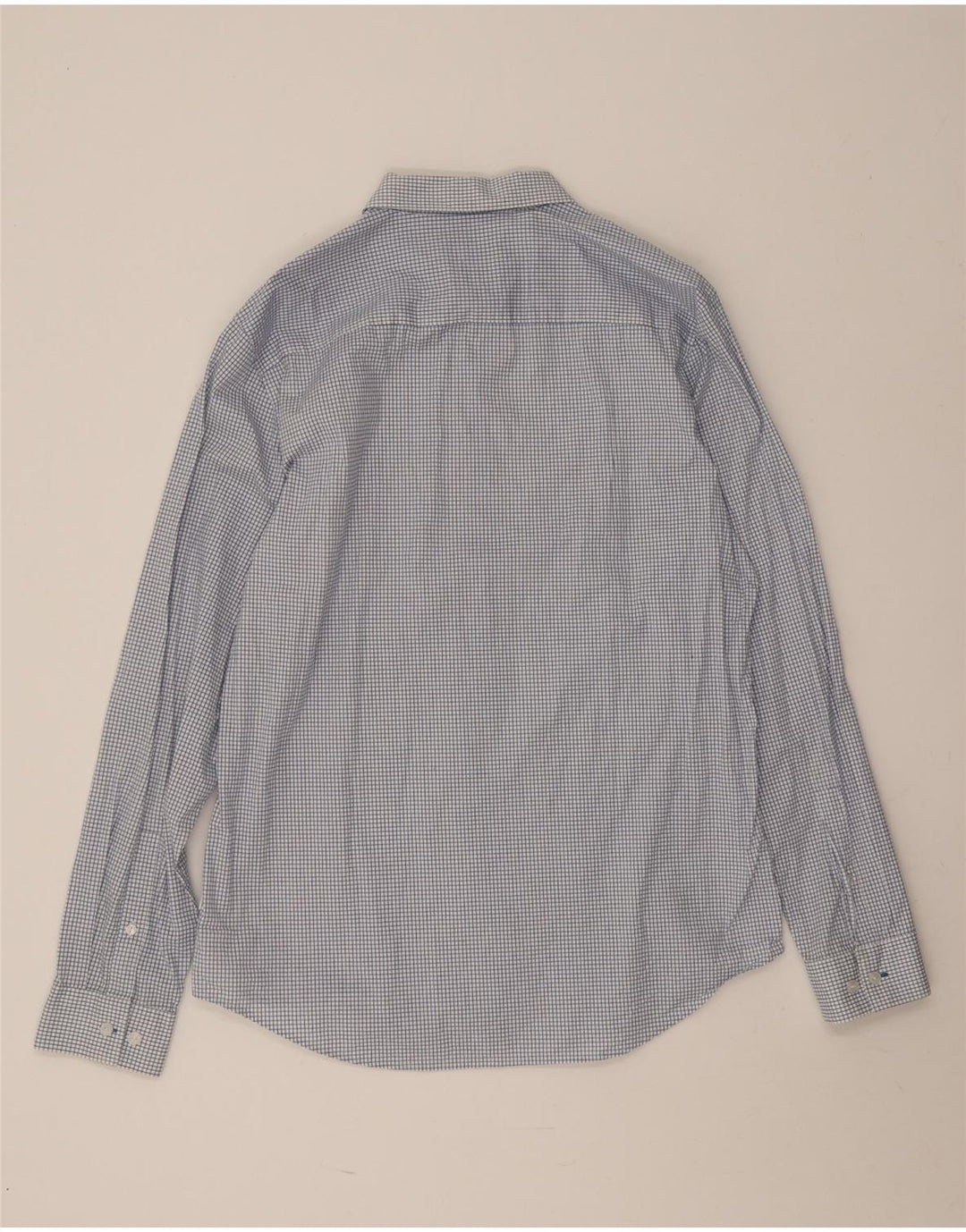 Koszula męska Calvin Klein Slim Fit, duża, niebieska, bawełniana w kratę