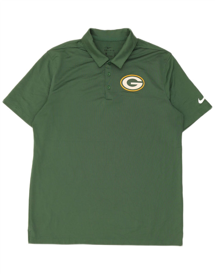 Męska koszulka polo Nike Green Bay Packers, duża, poliestrowa
