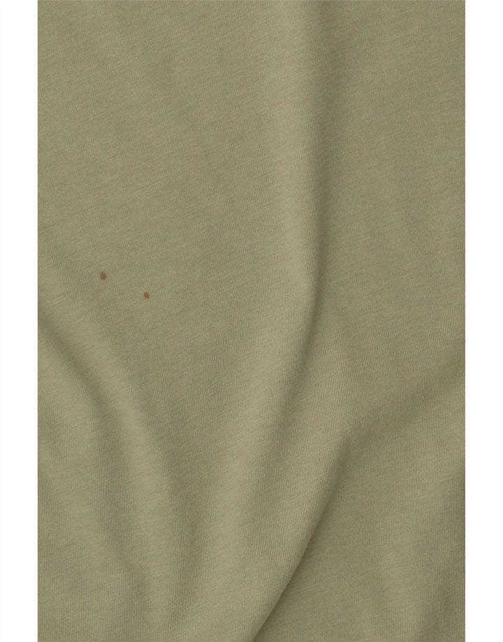 T-shirt męski The North Face, bawełniany kolor khaki