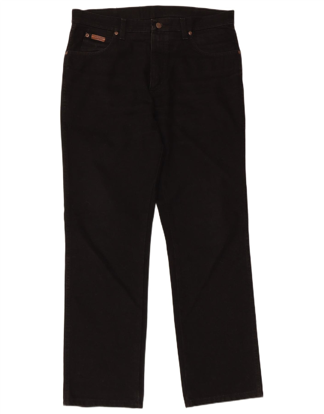 Męskie jeansy WRANGLER Texas Straight W36 L32, czarne, bawełniane